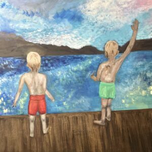 Carefree – Original Fine Art by Pamela Buttazzoni