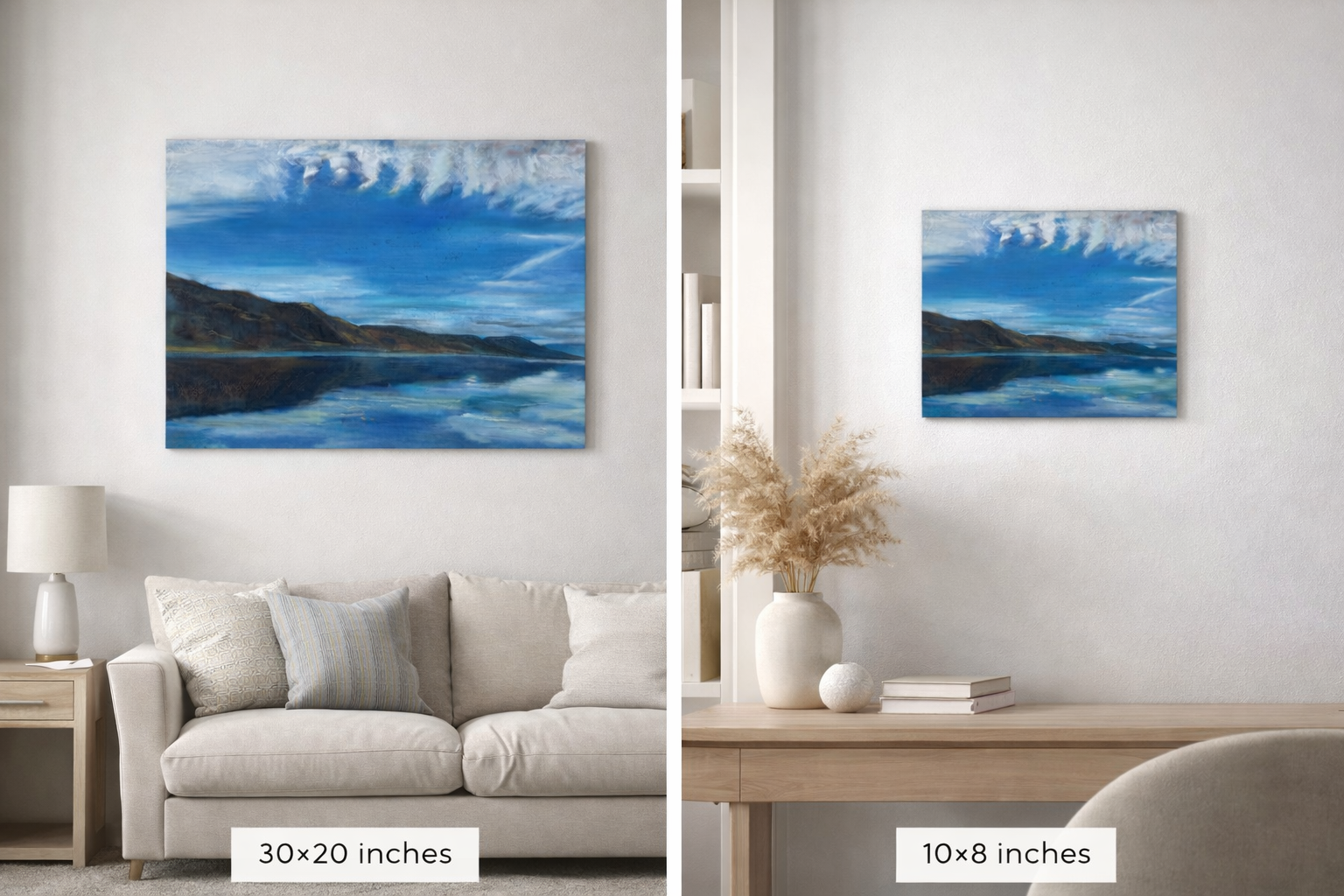 “Sky Mirror Over Still Waters” — Original Fine Art Reproduction by Pamela Buttazzoni - Image 2