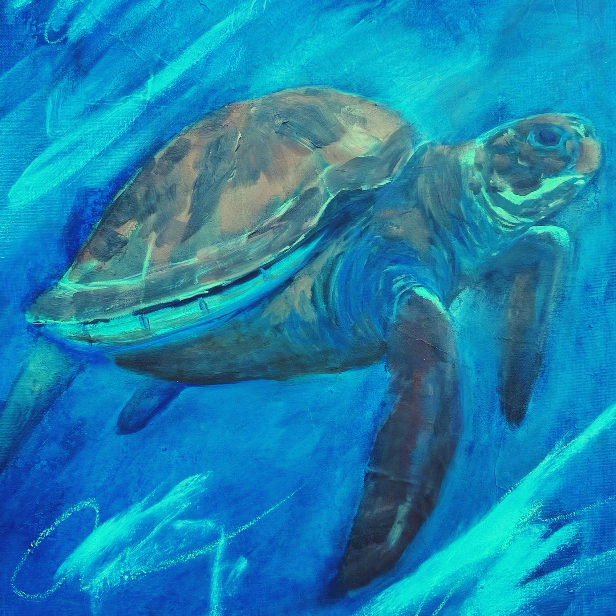 “Ancient Currents” Fine Art Reproduction - Image 3