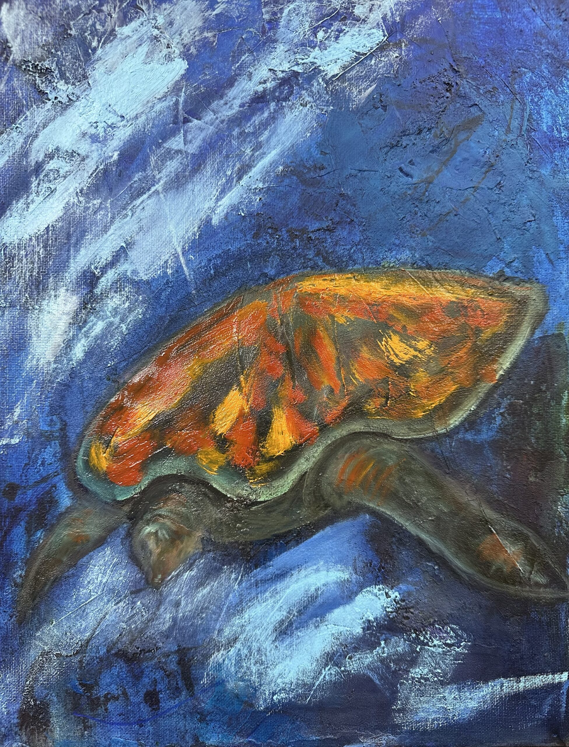 “Still, I Hold” Original Fine Artwork by Pamela Buttazzoni