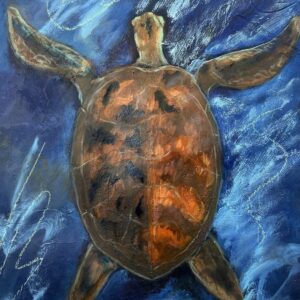 Between Holding & Letting Go Fine Art Reproduction by Pamela Buttazzoni