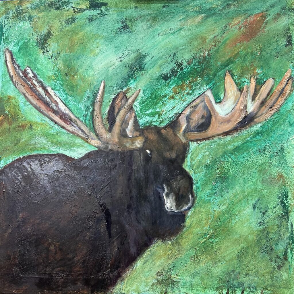 Stillness in Green Fine Art Reproduction by Pamela Buttazzoni