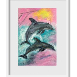 Joy In Motion Fine Art Reproduction by Pamela Buttazzoni