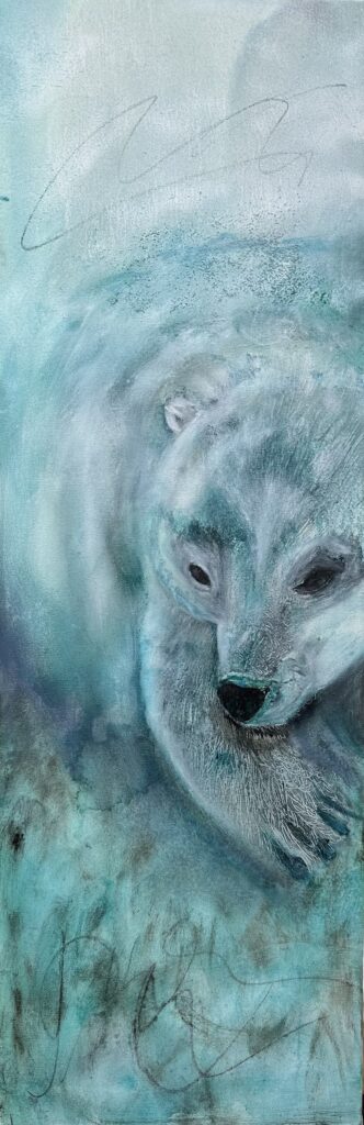 Arctic Silence - Original Fine Art by Pamela Buttazzoni