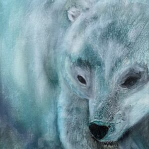 Arctic Silence - Original Fine Art by Pamela Buttazzoni