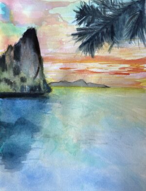 Where the day softens