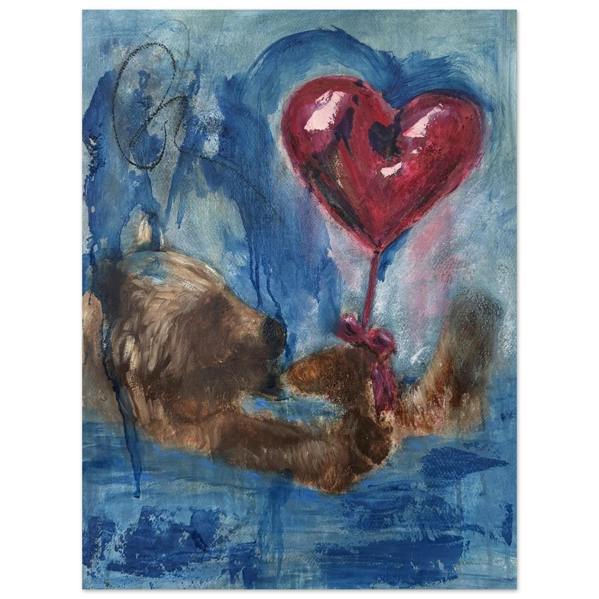 The Softest Weight Bear Poster Print