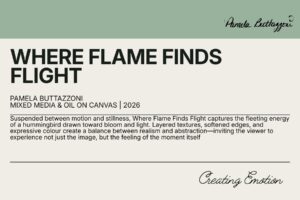 WHERE FLAME FINDS FLIGHTPamela Buttazzoni 2026